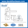 Tay nắm cửa trang trí bằng thép không gỉ có tấm ốp xi lanh-DDTP008
