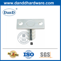Ổ cắm chống bụi bằng thép không gỉ thiết kế mới với tấm-DDDP005-B 