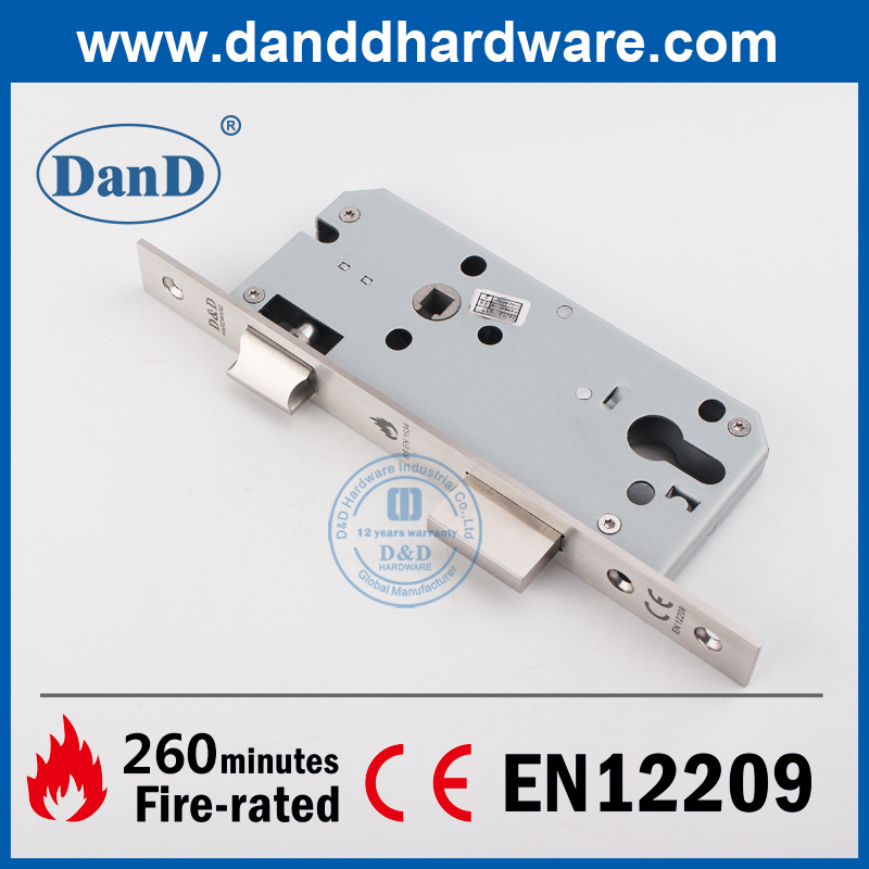 BS EN12209 Khóa cửa mộng mới cho cửa ngoài chống cháy-DDML026-4585