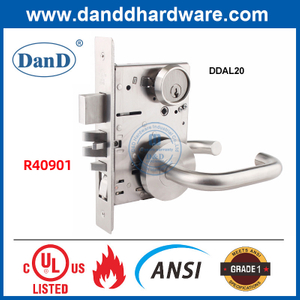 Khóa cửa an toàn nhất SUS304 ANSI cấp 1 cho cửa ra vào-DDAL20