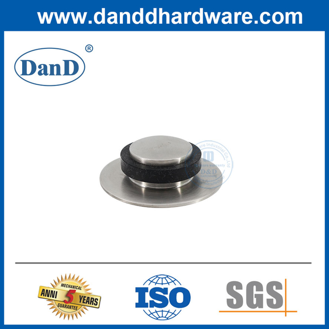 Nút chặn cửa cao su bằng kim loại Nút chặn cửa bên trong bằng thép không gỉ cho Bắc Mỹ-DDDS047