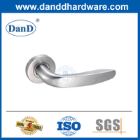 Tay cầm đòn bẩy khóa lỗ mộng bằng thép không gỉ Tay nắm cửa ống rỗng-DDTH038