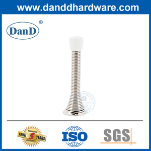 Chặn cửa khách sạn Hợp kim kẽm Lò xo thép không gỉ Chặn cửa tường Bảo vệ-DDDS054