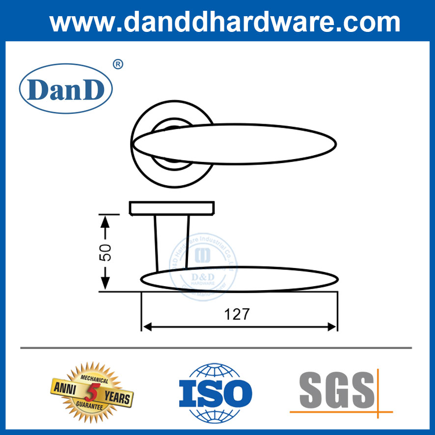 Nhà sản xuất Tay nắm cửa ngoài Tay nắm cửa ngoài inox Lever-DDTH042